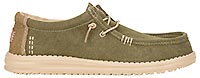 WALLY WORKWEAR DUSTY GREEN - Hey Dude