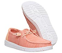 WENDY STRETCH SOX PEACH - Hey Dude