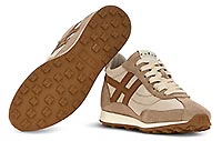 HOGAN ATHLETIC BEIGE CAMEL - Hogan