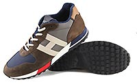 HOGAN H383 BROWN BLUE - Hogan