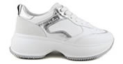 HOGAN MAXI 1 BLANC ARGENT - Hogan