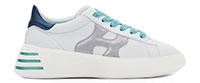 HOGAN NEW REBEL WHITE GREY  - Hogan