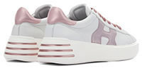 HOGAN NEW REBEL WHITE PINK - Hogan