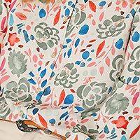 BLOUSE SWEET FLOWERS MULTI - Imprevu Belgium