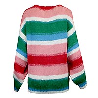 CARDIGAN OVERSIZED MULTI - Imprevu Belgium