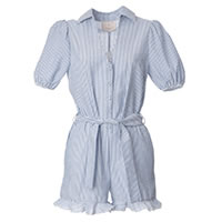 COMBI SHORT MINI LINES BLUE - Imprevu Belgium