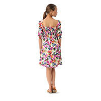 MINI DRESS FLOU FLOWER - Imprevu Belgium