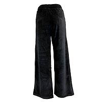PANTALON ROMEO VELVET BLACK - Imprevu Belgium