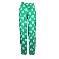 PANTALON VERT FLEUR - Imprevu Belgium