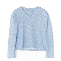 SWEATSHIRT COLETTE SKY BLUE - Imprevu Belgium