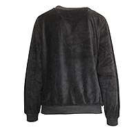 SWEAT ROMEO VELVET BLACK - Imprevu Belgium