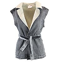 VESTE SM DENIM MOUTON - Imprevu Belgium