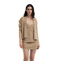 CARDIGAN LUREX GOLD - Jei's