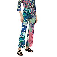 PANTALON BLUE FLORAL MULTI - Jei's