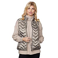 LA MEIJE DOUDOUNE DARK TAUPE - Junge