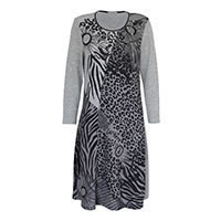 ROBE KINSHA GREY LEO - Kalisson