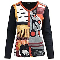 TOP KARMEN NOIR MULTI - Kalisson