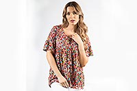 TOP KONFETTI ROSE MULTI - Kalisson
