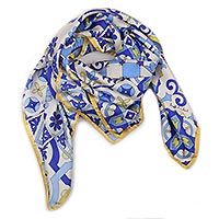 FOULARD AZULEJOS - Kinloch Milano