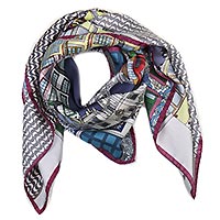 FOULARD LISBONNA STREET - Kinloch Milano