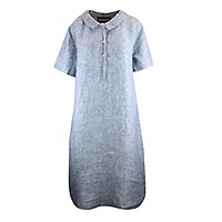 ROBE JAVA LIN BLEU MIX - Kokomarina