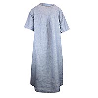 ROBE JAVA LIN BLEU MIX - Kokomarina