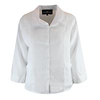 VESTE JUMPY LIN BLANC - Kokomarina