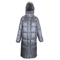 AITKEN LONG COAT BLACK - Krakatau