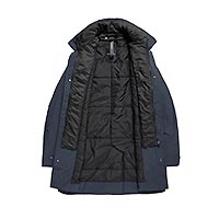 BLERIOT TRENCH COAT DARK NIGHT - Krakatau