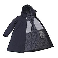 GAIA TEK LONG PARKA BLACK - Krakatau