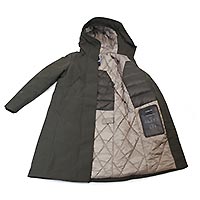 GAIA TEK LONG PARKA GREEN - Krakatau