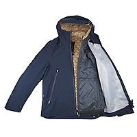 PARKA BICEP NAVY - Krakatau