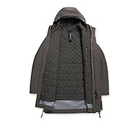 PARKA PLANCK DARK FOSSIL - Krakatau