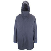 PARKA WOOL CHIC NAVY BLUE - Krakatau