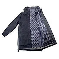 PARKA WOOL CHIC NAVY BLUE - Krakatau