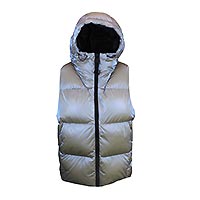 PUFFER VEST METAL SILVER - Krakatau