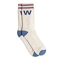 SOCKS WK COLLEGE OATMEAL - Wanakome