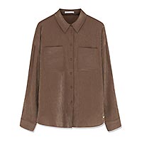 CHEMISE GAELIG CHOCO - Les Petites Bombes