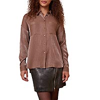 CHEMISE GAELIG CHOCO - Les Petites Bombes