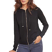 DOHA GILET NOIR - Les Petites Bombes
