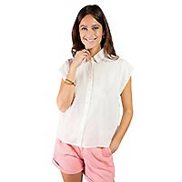 FERYELLE CHEMISE MOTIF PLUMETI - Les Petites Bombes
