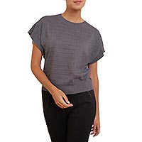 PULL JELILA ANTHRA RAYURES - Les Petites Bombes