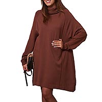 ROBE MYRIAMA CHOCO - Les Petites Bombes