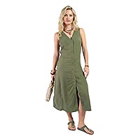 ROBE NADEGE KAKI - Les Petites Bombes