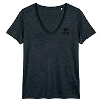 TSHIRT BRUNILDE NOIR - Les Petites Bombes