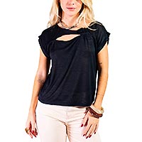 TSHIRT NEBIA NOIR - Les Petites Bombes