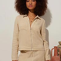 VESTE LIDY BEIGE - Les Petites Bombes