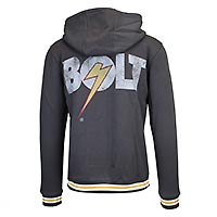 BARRY ZIP HOODIE BLACK - Lightning Bolt