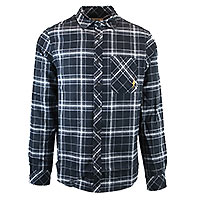 EASTWOOD FLANNEL SHIRT BLACK - Lightning Bolt