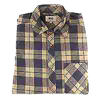 EASTWOOD FLANNEL SHIRT SAND - Lightning Bolt